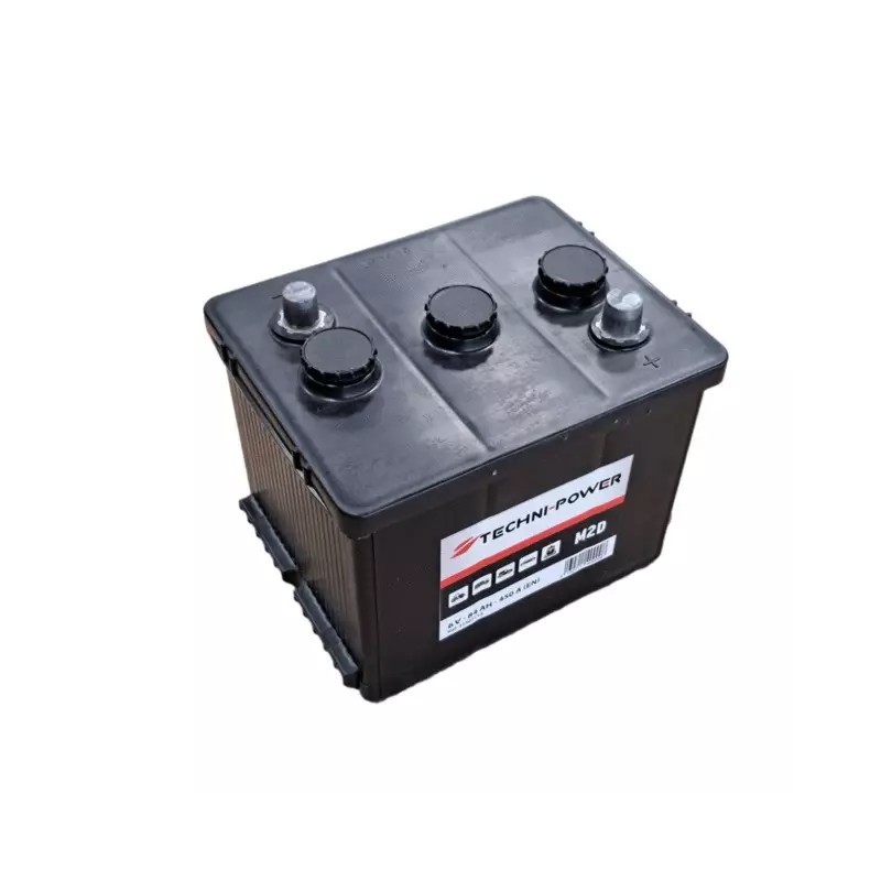BATTERIE SECHE M2D 6V 84AH 450A EN + EN DIAGONALE TECHNI-POWER