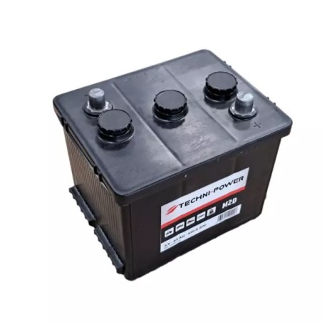 BATTERIE SECHE M2D 6V 84AH 450A EN + EN DIAGONALE TECHNI-POWER
