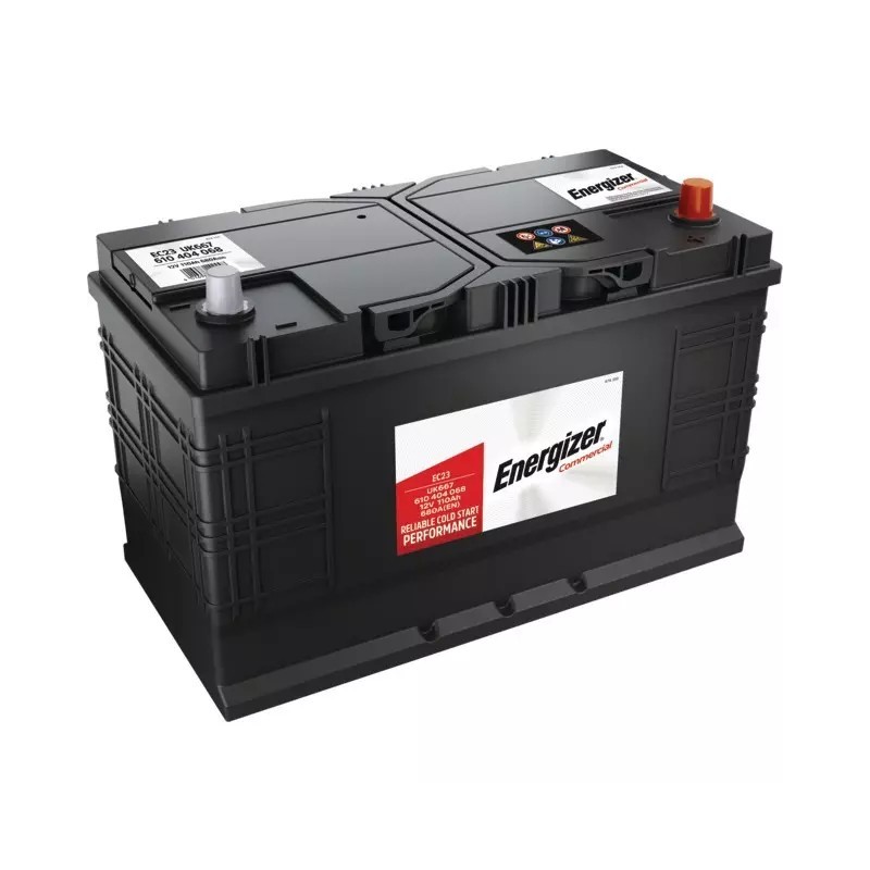 BATTERIE EC23 12V 110AH 680A ENERGIZER COMMERCIAL