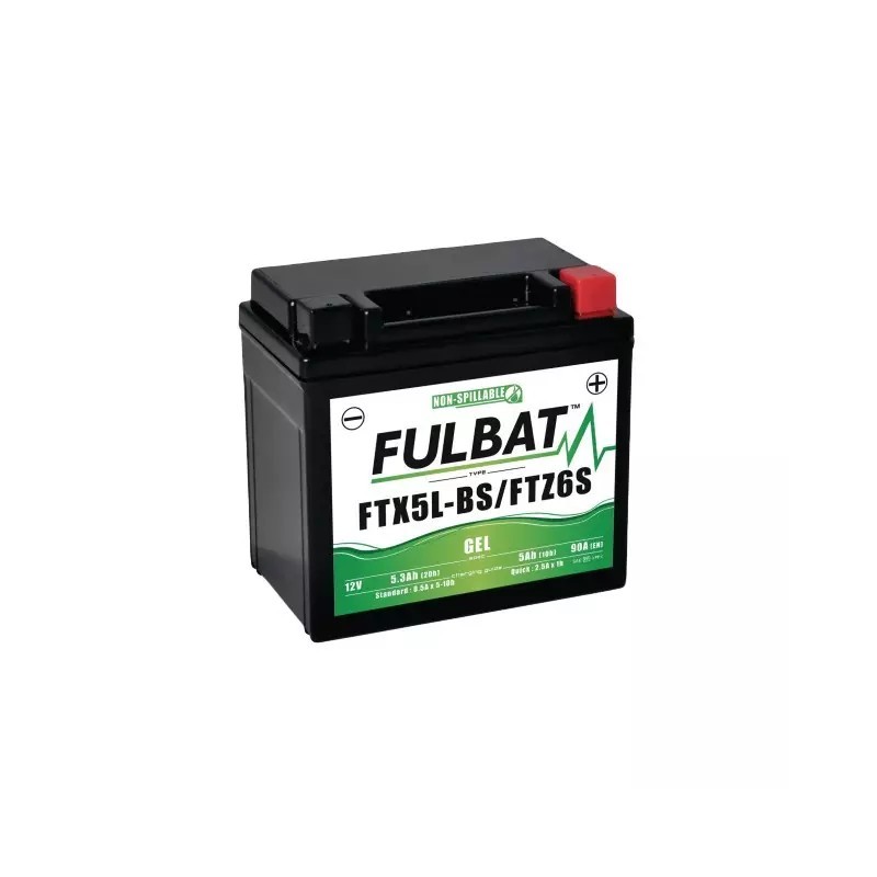 BATTERIE GEL FTX5L-BS FULBAT