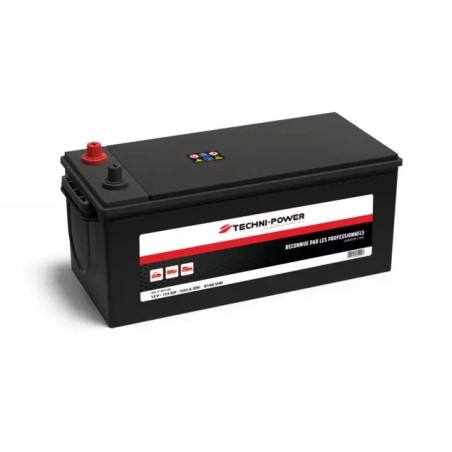BATTERIE B14G-SHD 12V 154Ah 1050A EN +GAUCHE TECHNI-POWER