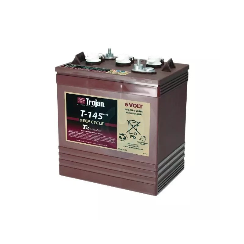 BATTERIE TROJAN T-145 6V 260AH