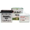 BATTERIE 12V 9AH 115A TYPE 12N9-4B-1 + A GAUCHE AVEC PACK ACIDE FULBAT