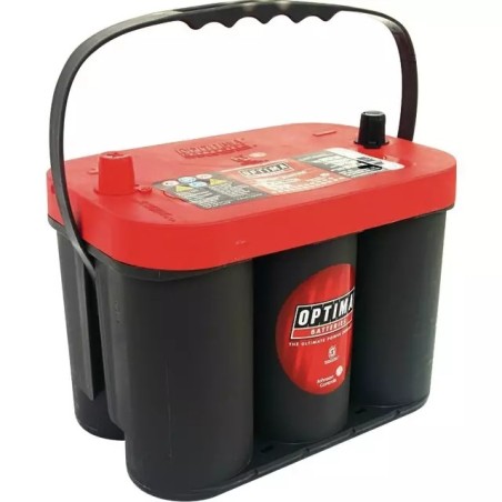 BATTERIE OPTIMA ROUGE RTC 4,2L 12V 50AH 815A