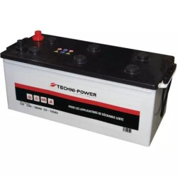 BATTERIE 12V 180AH DECHARGE LENTE TECHNI POWER