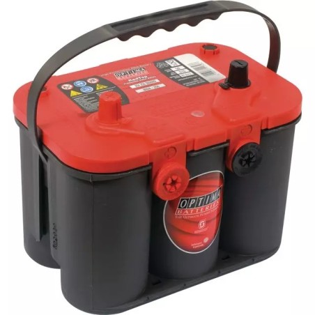 BATTERIE OPTIMA ROUGE RTU 4,2L 12V 50AH 815A