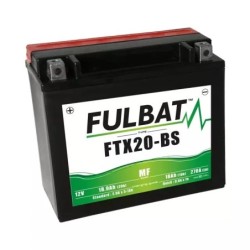 BATTERIE 12V 18AH 270A FTX20-BS AVEC PACK ACIDE FULBAT