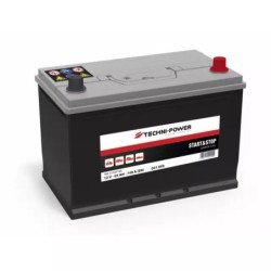 BATTERIE D31 EFB 12V 85AH 740A EN + A DROITE TECHNI-POWER