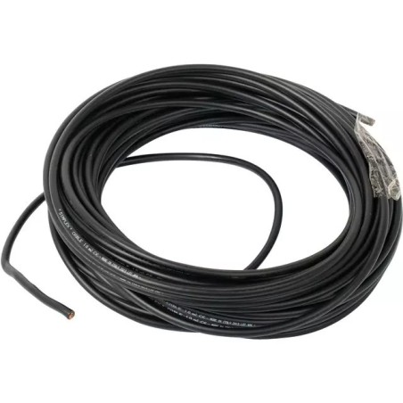 CABLE DE BATTERIE 10MM2 NOIR LE METRE