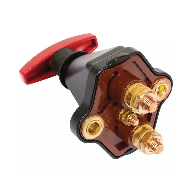COUPE BATTERIE 12/24V 600A AVEC PRECOUPURE ALTERNATEUR + CIRCUIT DE COURANT AUXILIAIRE