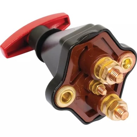 COUPE BATTERIE 12/24V 600A AVEC PRECOUPURE ALTERNATEUR + CIRCUIT DE COURANT AUXILIAIRE