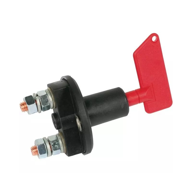 COUPE BATTERIE 24V 100A CLE AMOVIBLE