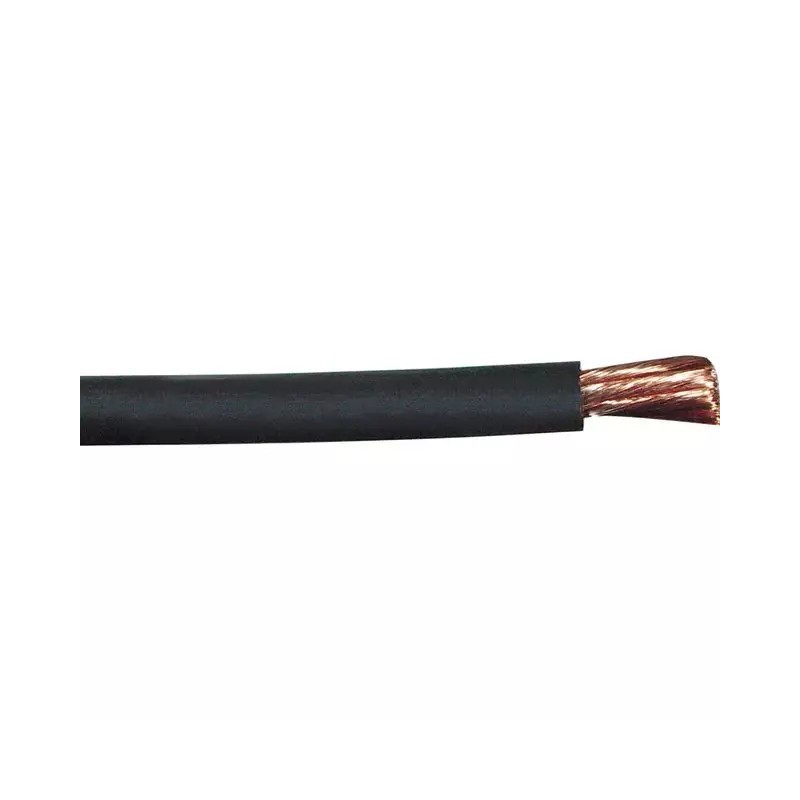 CABLE DE BATTERIE 70MM2 NOIR ROULEAU DE 5M