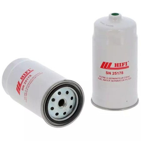 FILTRE A GASOIL SEPARATEUR D'EAU SN 25178 HIFI FILTER
