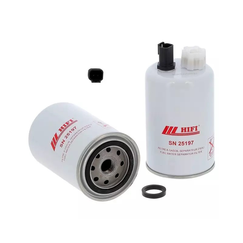 FILTRE A GASOIL SEPARATEUR D'EAU SN 25197 HIFI FILTER