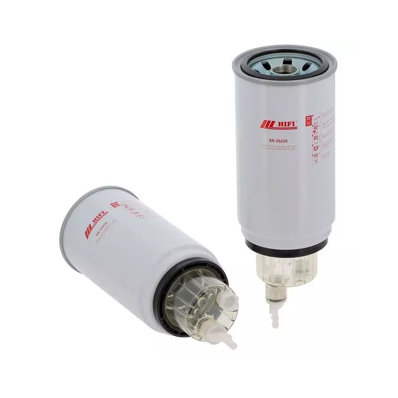 FILTRE A GASOIL SEPARATEUR D'EAU SN 25228 HIFI FILTER