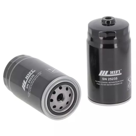 FILTRE A GASOIL SEPARATEUR D'EAU SN 25235 HIFI FILTER