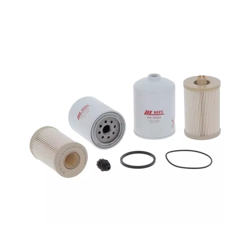 KIT FILTRE A GASOIL KN 70303 HIFI FILTER