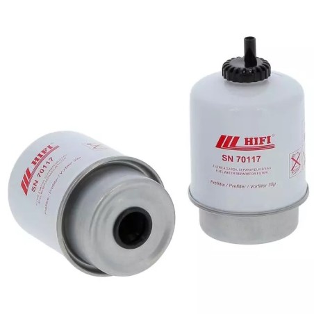 FILTRE A GASOIL SEPARATEUR D'EAU SN 70117 HIFI FILTER