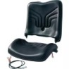 JEU DE COUSSINS CHAUFFANTS 12/24V PVC NOIR MSG20 GRAMMER