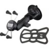 SUPPORT TELEPHONE VENTOUSE X-GRIP® UN7 POUR SMARTPHONE 12,70CM