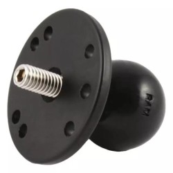 BASE RONDE FILETEE 3/8" 16MM BOULE C