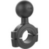 BASE DE FIXATION POUR TUBE 2,8575-3,81CM BOULE C