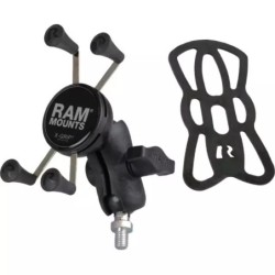 SUPPORT TELEPHONE X-GRIP SUR BASE FILETEE 3/8