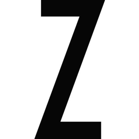 CARACTERE LETTRE ( Z ) STYLE AUTO SACHET DE 10