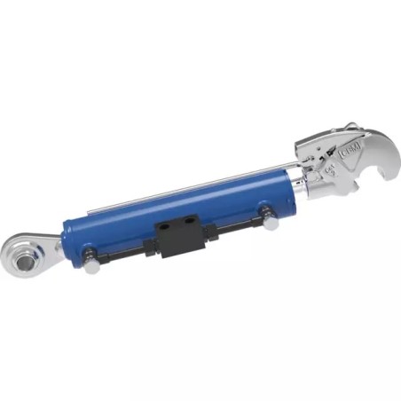 BARRE DE POUSSEE HYDRAULIQUE ROTULE-CROCHET LG 550-790 CAT2 CBM