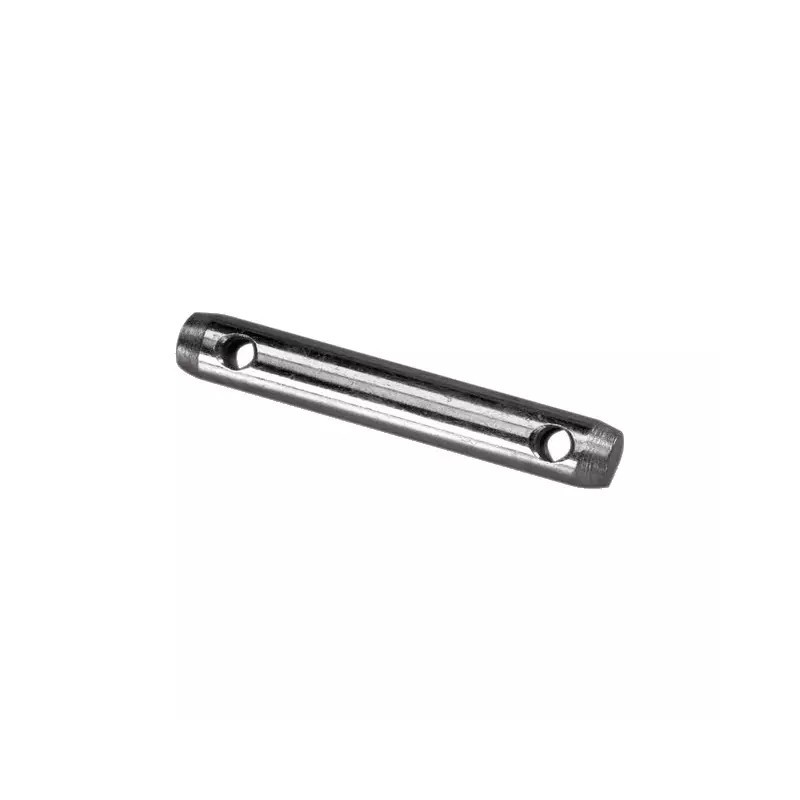 AXE D'ATTELAGE SIMPLE 2 TROUS DE GOUPILLES 19X140