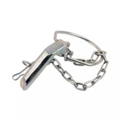 GOUPILLE CLIPS AVEC CHAINE POUR CONE 11X54,5 MM