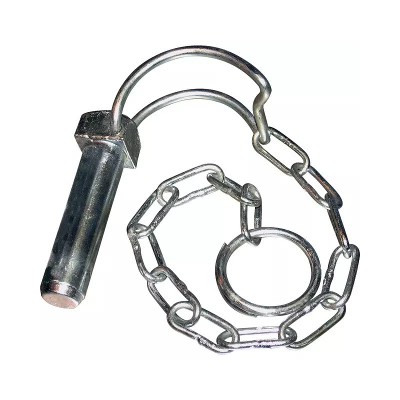 GOUPILLE CLIPS POUR TUBE AVEC CHAINE 14X55 MM