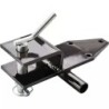 CHAPE D'ATTELAGE SIMPLE AVEC TUBE ET AXE A POIGNEE POUR MICRO TRACTEUR LG275MM