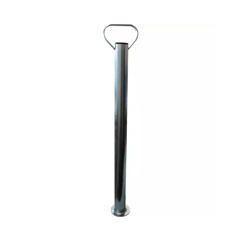BEQUILLE LISSE GALVA Ø 48 MM SANS BRIDE HAUTEUR 700 MM