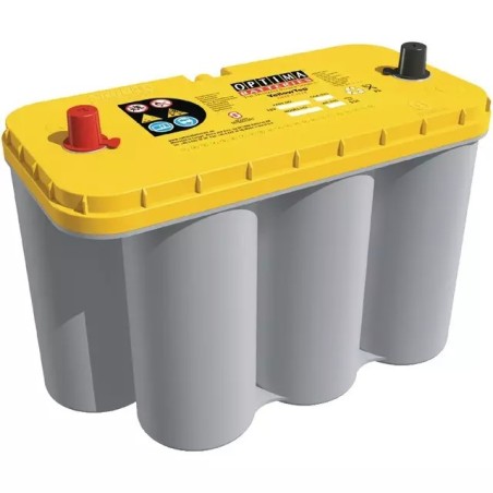 BATTERIE OPTIMA JAUNE YTS 5,5L 12V 75AH 975A