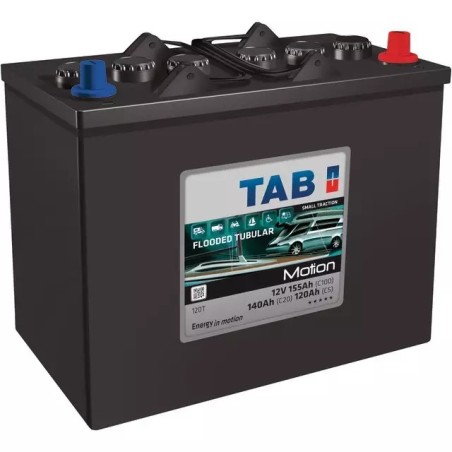 BATTERIE TUBULAIRE TAB MOTION 95T 12V 115A EN C20