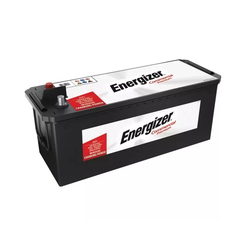 BATTERIE ECP1 12V 140AH 800A ENERGIZER COMMERCIAL PREMIUM