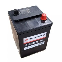 BATTERIE M2 6V 80AH 450A EN + EN DIAGONALE TECHNI-POWER