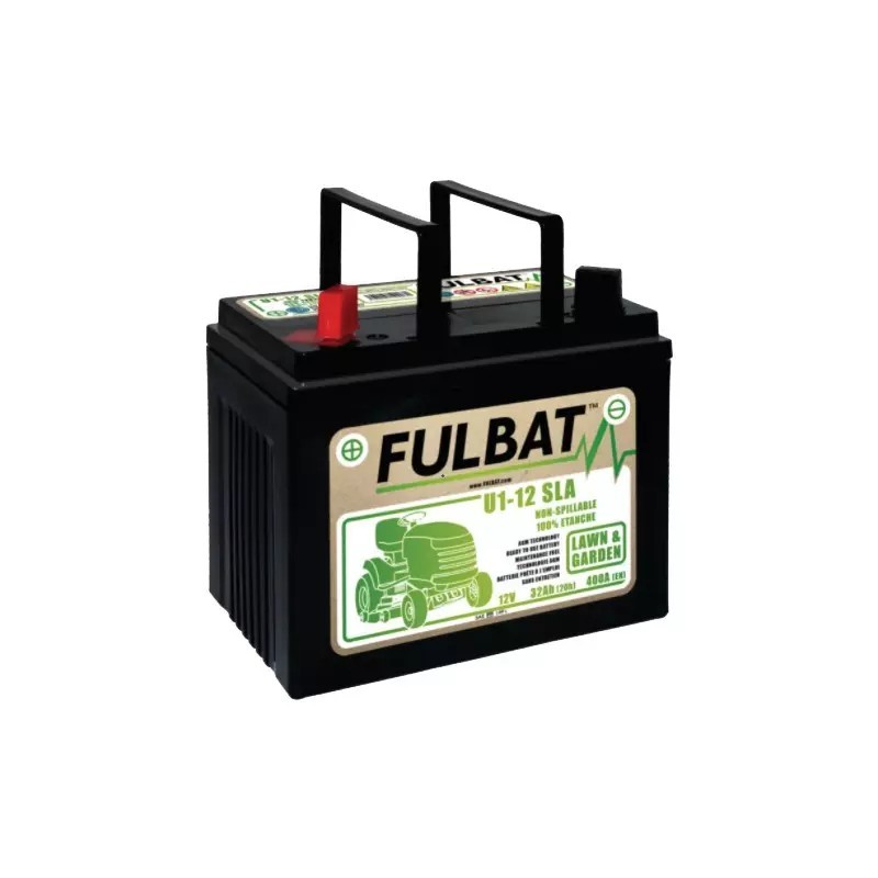 BATTERIE AGM 12V 32AH 400A U1-12 + A GAUCHE FULBAT