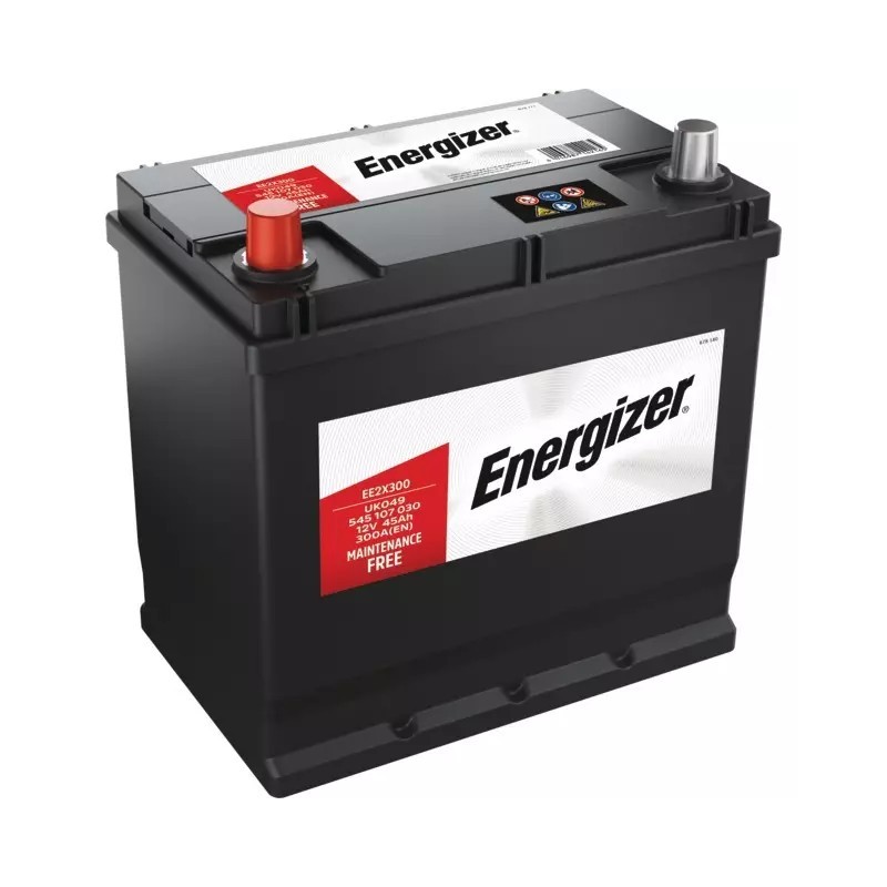 BATTERIE EE2X300 12V 45AH 300A EN + A GAUCHE ENERGIZER