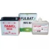 BATTERIE 12V 8AH 85A TYPE 12N7-3B + A DROITE AVEC PACK ACIDE FULBAT