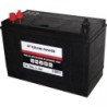 BATTERIE 12V 110AH DECHARGE LENTE DOUBLE BORNES + A GAUCHE TECHNI POWER