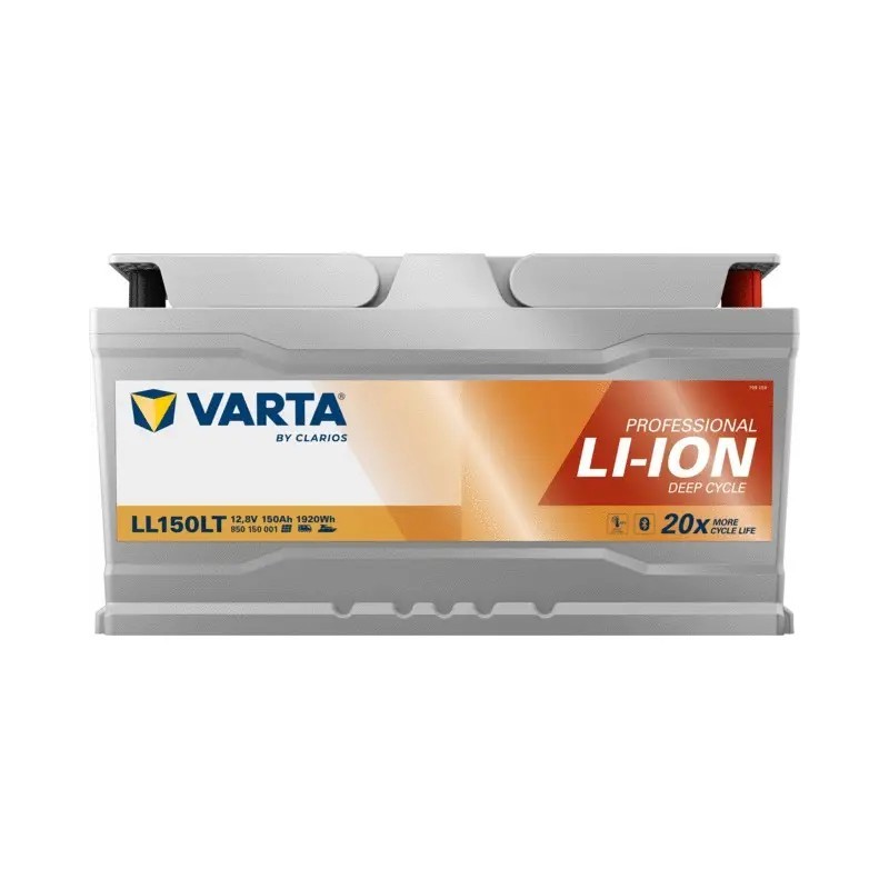BATTERIE LITHIUM VARTA LL150 LT 12V 150AH - FONCTION CHAUFFAGE DES CELLULES
