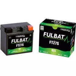 BATTERIE GEL 12V 6AH 130A TYPE FTZ7S + A DROITE FULBAT