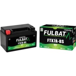 BATTERIE GEL 12V 6,3AH 90A FTX7A-BS FULBAT