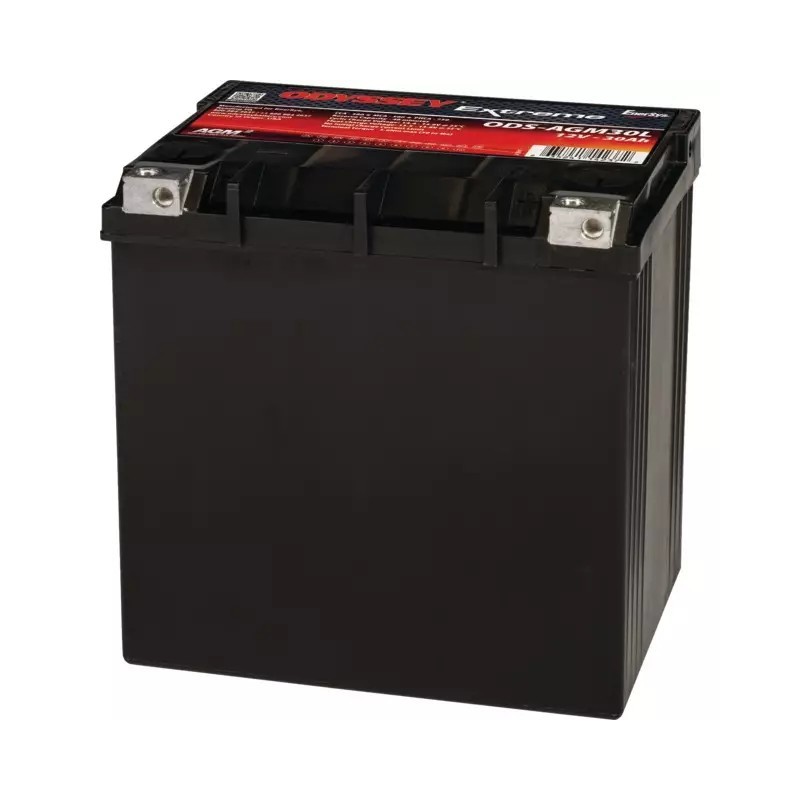 BATTERIE 12V 30AH 400A + A DROITE ODYSSEY ODS-AGM30L