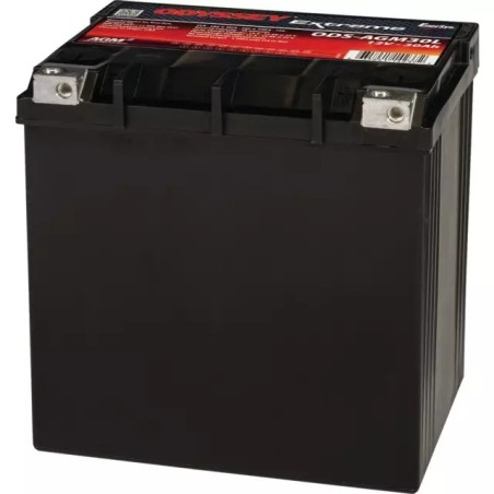 BATTERIE 12V 30AH 400A + A DROITE ODYSSEY ODS-AGM30L