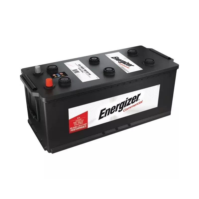 BATTERIE EC6 12V 180AH 1100A ENERGIZER COMMERCIAL