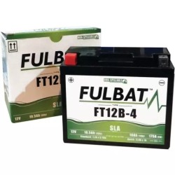 BATTERIE GEL 12V 10AH 210A TYPE GT12B-4 + A GAUCHE FULBAT